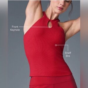 Alo - Ribbed Mesmerize Bra Tank. Limited color drop no longer avail in stores!